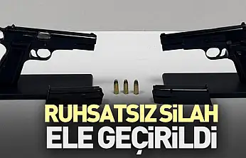 Ruhsatsız Silah Ele Geçirildi