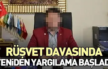 Rüşvet Davasında Yeniden Yargılama Başladı