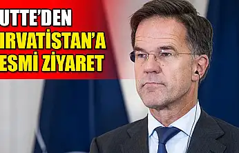 Rutte'den Hırvatistan'a Resmi Ziyaret