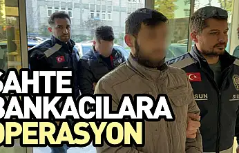 Sahte Bankacılara Operasyon