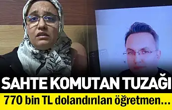 Sahte Jandarma Komutanı, Öğretmeni 770 Bin Lira Dolandırdı