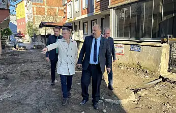 Salıpazarı'nda Üst Yapı Çalışmaları Başladı