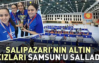 Salıpazarı'nın Altın Kızları Samsun'u Salladı