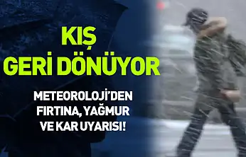 Samsun'a kış geri dönüyor: Fırtına, yağmur ve kar uyarısı!
