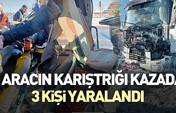 Samsun'da 3 aracın karıştığı kazada 3 kişi yaralandı