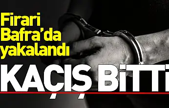 Samsun'da 5 yıl 7 ay hapis cezası bulunan firari yakalandı