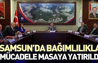 Samsun'da Bağımlılıkla Mücadele Masaya Yatırıldı