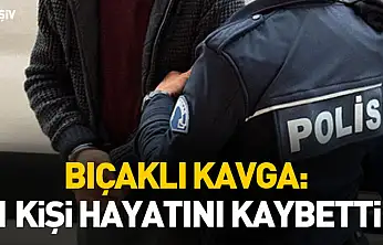 Samsun'da bıçaklı kavga: 1 kişi hayatını kaybetti