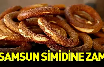 Samsun'da simit fiyatlarına yüzde 20 zam
