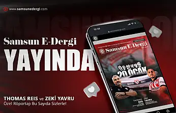 Samsun e-dergi'nin 15. sayısı yayınlandı