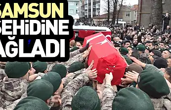 Samsun Şehidine Ağladı