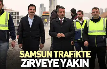 Samsun Trafikte Zirveye Yakın