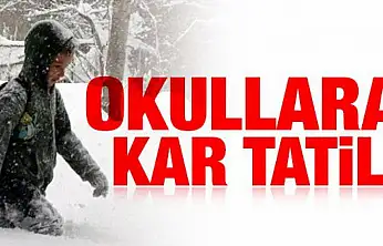 Samsun'un Bafra ilçesinde eğitime kar engeli