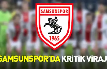 Samsunspor'da Kritik Viraj! Hedef mutlak galibiyet