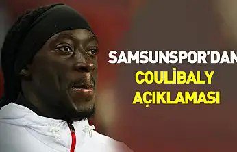 Samsunspor'dan Coulibaly açıklaması