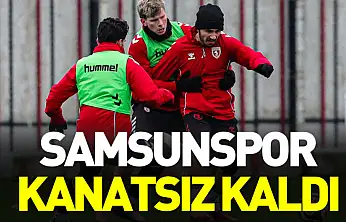 Samsunspor kanatsız kaldı