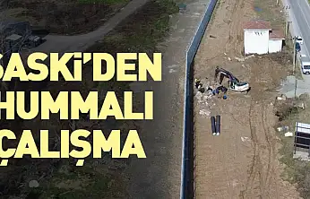 SASKİ'den hummalı çalışma