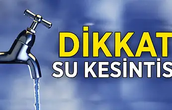 SASKİ'den Su Kesintisi Uyarısı: 4 İlçede Planlı ve Arıza Kaynaklı Kesintiler