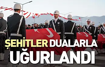 Şehitler Dualarla Uğurlandı
