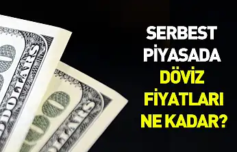 Serbest piyasada döviz fiyatları