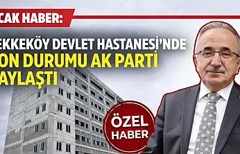 Sıcak Haber: Tekkeköy Devlet Hastanesi'nde Son Durumu Ak Parti Paylaştı