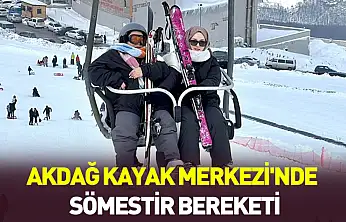 Sömestiri fırsat bilen aileler akın etti
