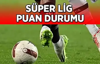 Süper Lig'de 16. hafta tamamlandı