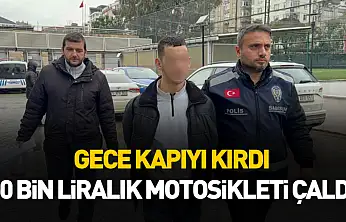 Tamirciden 50 bin liralık motosiklet çaldı