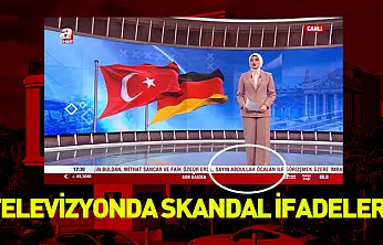 Televizyonda skandal ifadeler! Terör örgütü lideri Öcalan'ı Sayın Öcalan diye yazdılar