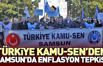 Türkiye Kamu-Sen'den Samsun'da Enflasyon Tepkisi