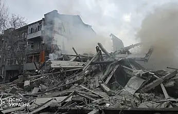 Ukrayna'nın Harkov Kentinde Füze Saldırısı