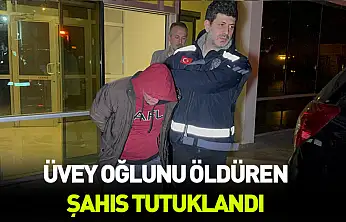 Üvey oğlunu öldüren şahıs tutuklandı