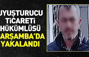 Uyuşturucu Ticareti Hükümlüsü Çarşamba'da Yakalandı