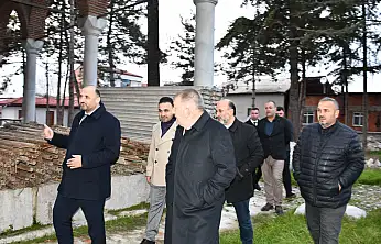 Vezirköprü'de Vakıflara Ait Tarihi Yapılar Restore Ediliyor