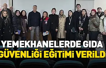 Yemekhanelerde Gıda Güvenliği Eğitimi Verildi