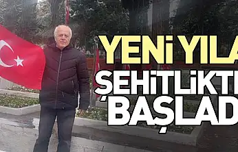 Yeni Yıla Şehitlikte Başladı