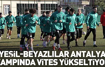 Yeşil-Beyazlılar Antalya Kampında Vites Yükseltiyor