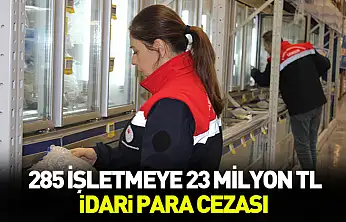 Yılbaşı öncesi marketlere denetim