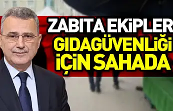 Zabıta Ekipleri Gıda Güvenliği İçin Sahada