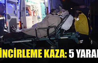 Zincirleme Kaza: 5 Yaralı