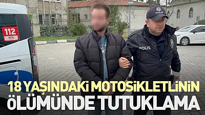 18 Yaşındaki Motosikletlinin Ölümünde Tutuklama