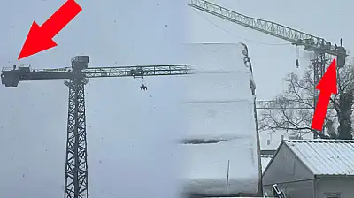 Çarşamba TOKİ'de hareketli dakikalar! İşçiler intihar girişiminde bulundu