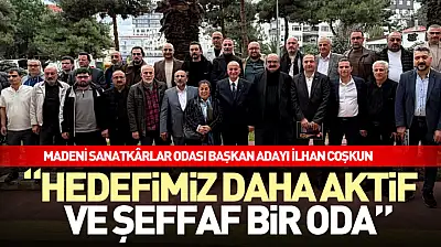 'Hedefimiz daha aktif ve şeffaf bir oda'