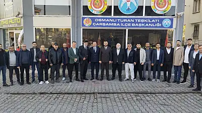 Osmanlı Turan Teşkilatı Çarşamba İlçe Başkanlığı açıldı