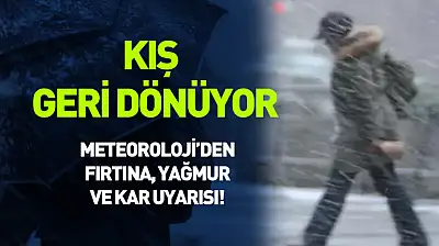 Samsun'a kış geri dönüyor: Fırtına, yağmur ve kar uyarısı!