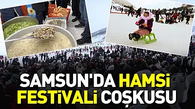 Samsun'da 1 ton hamsi ikram edildi