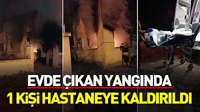 Samsun'da ev yangını meydana geldi