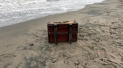 Samsun Sahilinde Gizemli Sandık