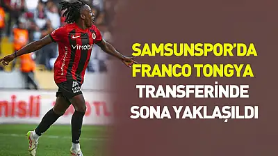 Samsunspor'da Musaba'nın yerine Franco Tongya