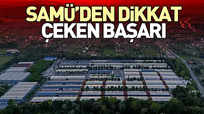 SAMÜ'den Dikkat Çeken Başarı
